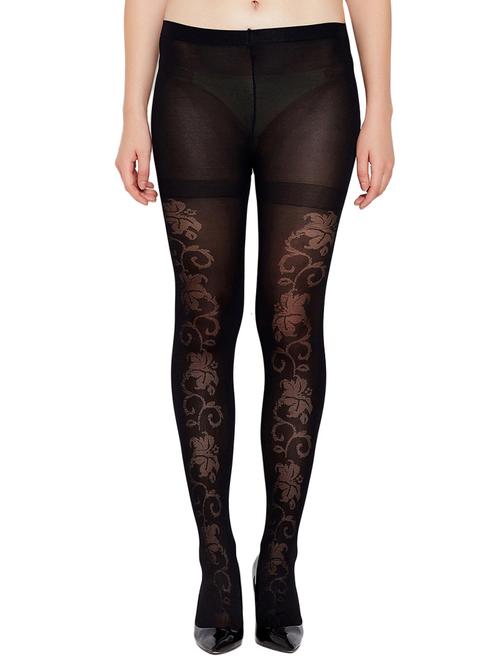 high rise floral full length stocking - 16536091 - Very Small Image - 1