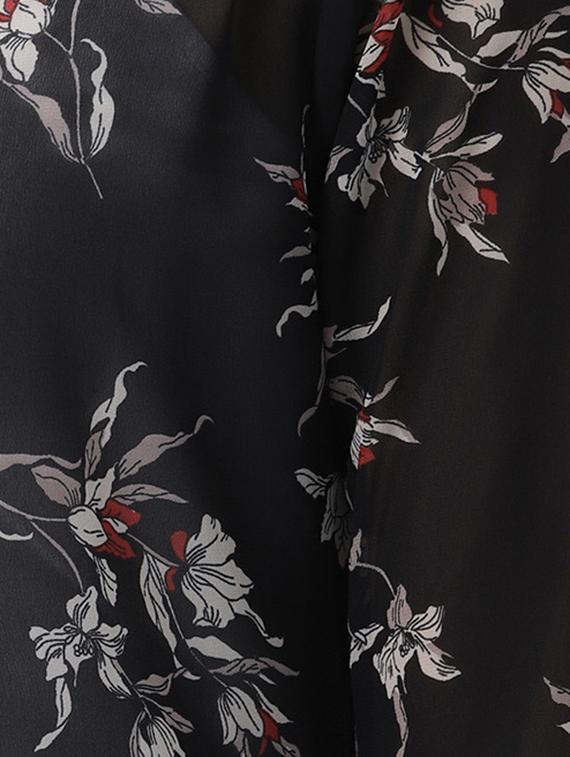 women florals printed long shrugs - 16540506 - Zoom Image - 3