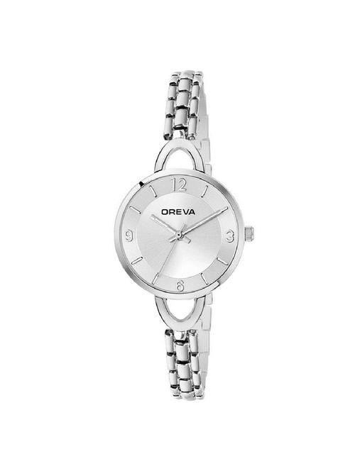oreva round dial analog watch (2001-s-sl) - 16540677 - Very Small Image - 1