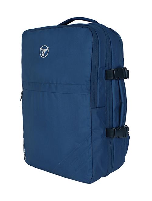 blue polyester laptop backpack - 16543447 - Very Small Image - 1