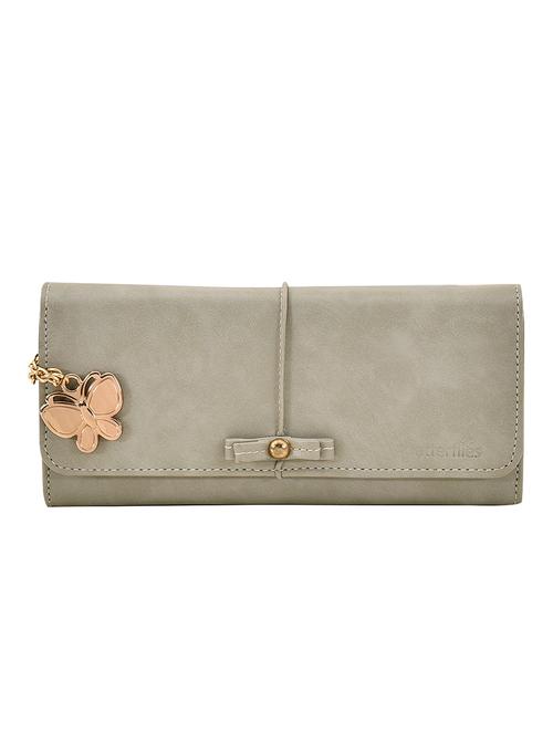 grey leatherette (pu wallet - 16546245 - Very Small Image - 1