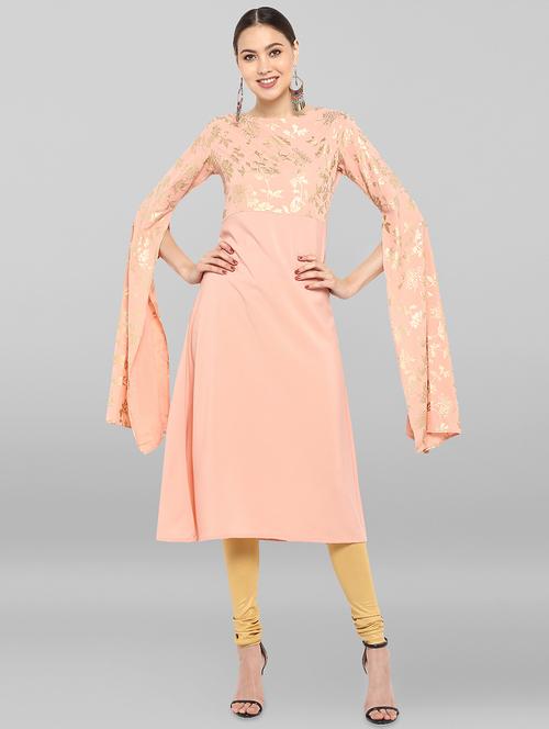 pastel a-line kurta - 16548731 - Very Small Image - 1