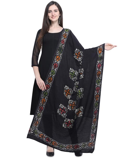 tie & dye printed dupatta - 16550596 - Very Small Image - 1