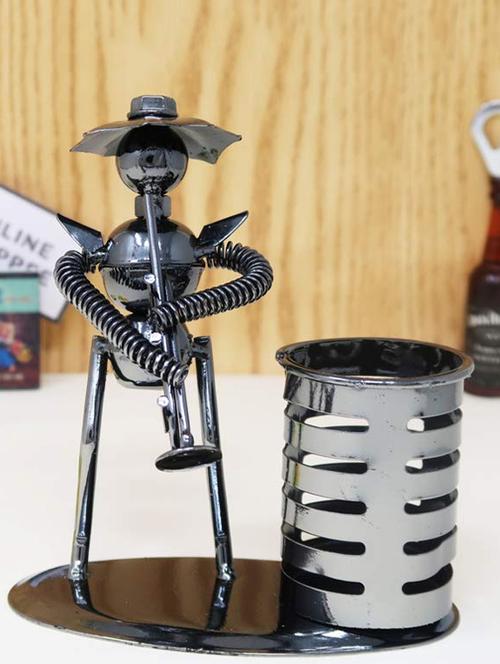 metal bandsman grande pen pencil holder  - 16553594 - Very Small Image - 1