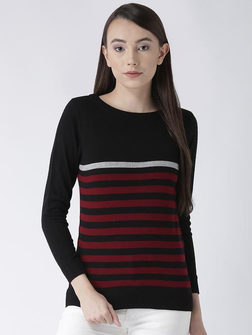 long sleeved solid pullover - 16556821 - Very Small Image - 1