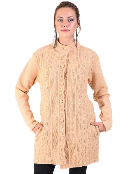 long sleeved wool cardigan - 16556861 - Very Small Image - 1