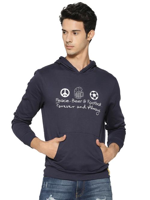 mens chest print sweatshirt - 16561051 - Very Small Image - 1