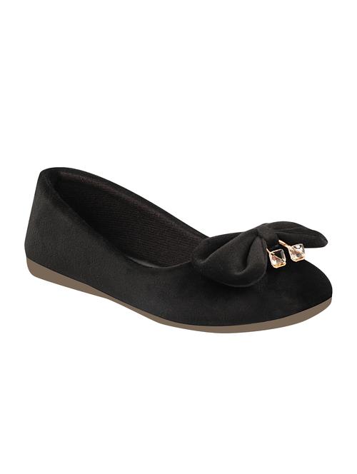 do bhai black slip on ballerinas - 16563246 - Very Small Image - 1