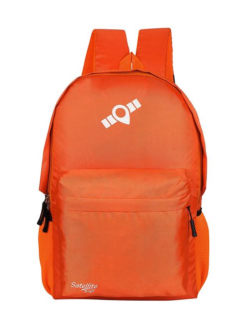 orange faux silk backpack - 16565820 - Very Small Image - 1