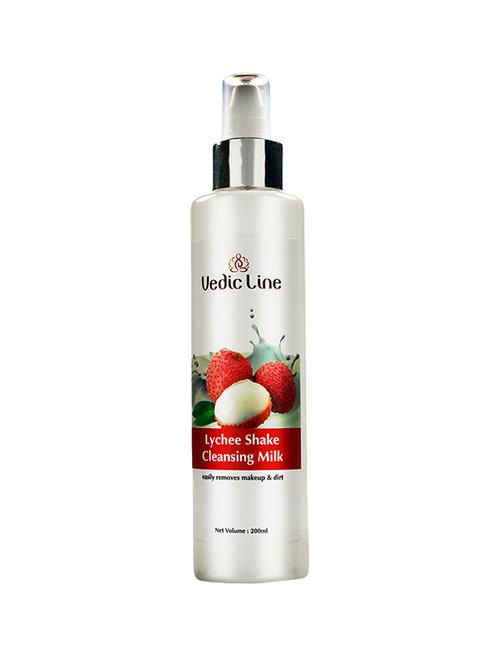 vedicline lychee shake cleansing milk,  - 16565910 - Very Small Image - 1