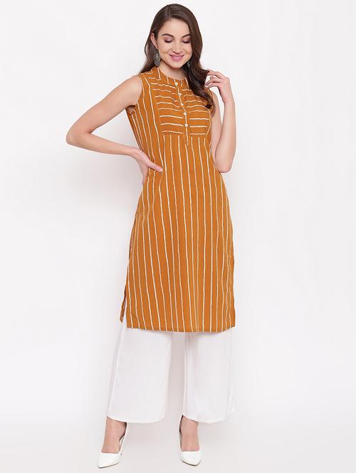 women's straight kurta - 16567651 - Very Small Image - 1
