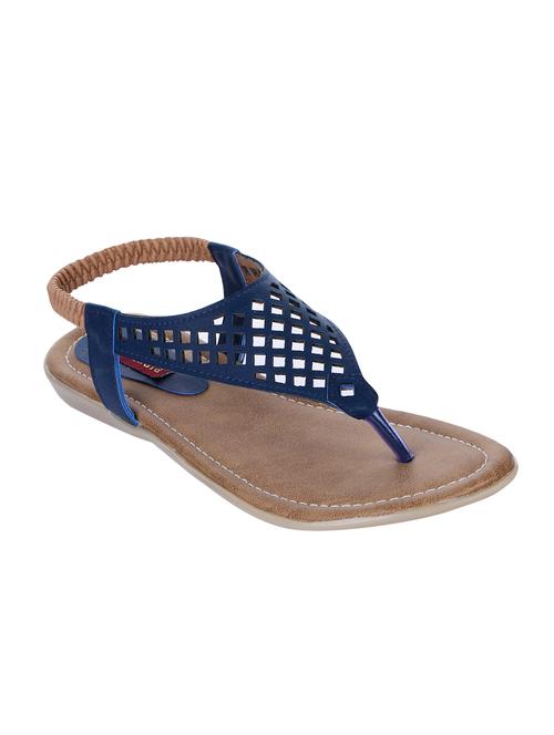 footkala blue back strap sandals - 16569196 - Very Small Image - 1