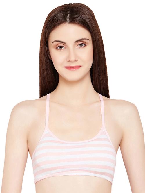 racer back striped bra - 16569392 - Very Small Image - 1
