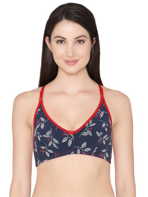 styled back floral bra  - 16569900 - Very Small Image - 1