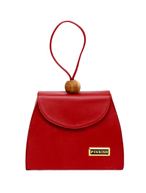red leather handbag - 16571678 - Very Small Image - 1