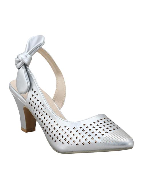 silver back strap sandals - 16573680 - Very Small Image - 1