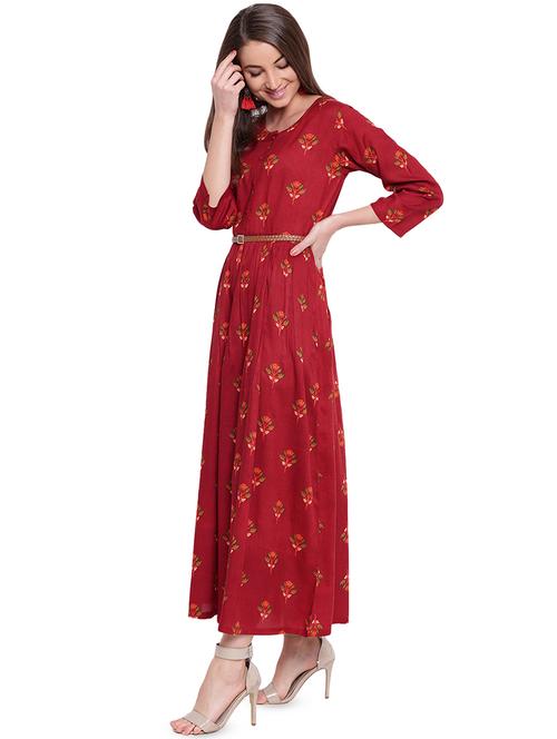 women's  floral dress - 16573883 - Very Small Image - 1