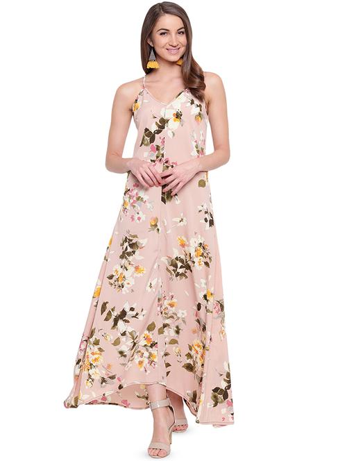 women's fit & flare floral dress - 16573886 - Very Small Image - 1