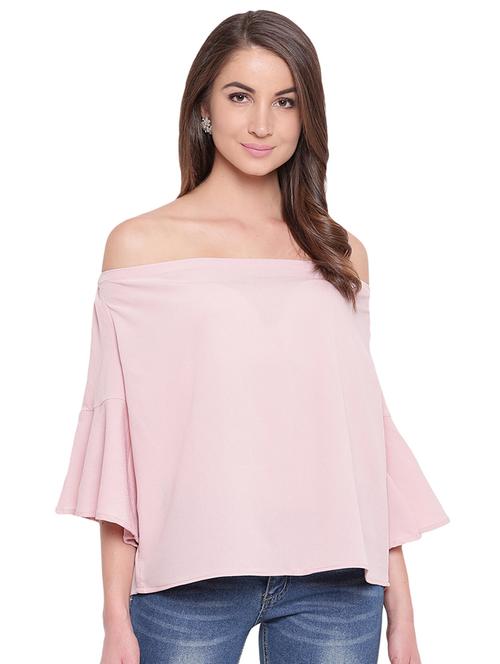 women's straight off shoulder top - 16573978 - Very Small Image - 1