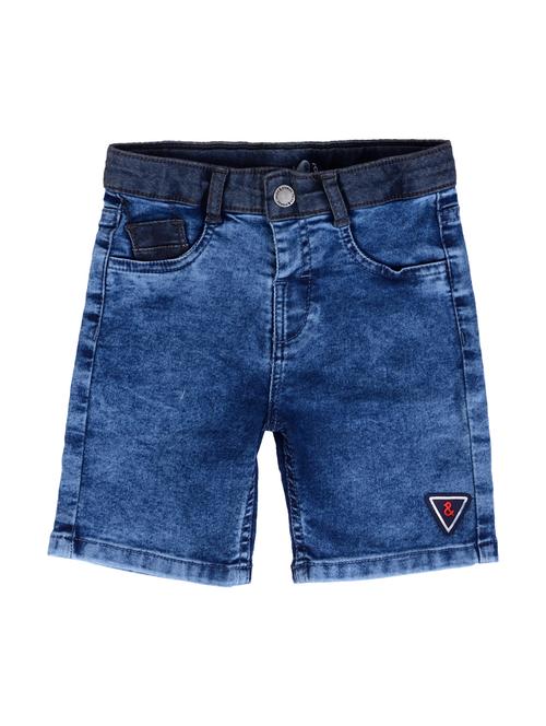 dark blue cotton shorts - 16576874 - Very Small Image - 1