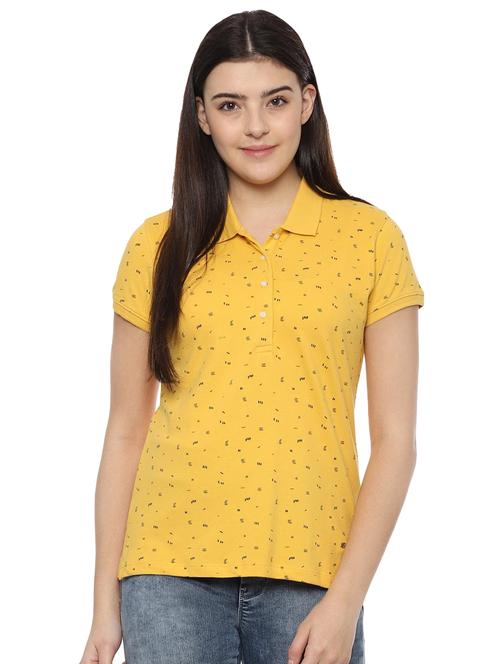 printed polo neck tee  - 16577290 - Very Small Image - 1