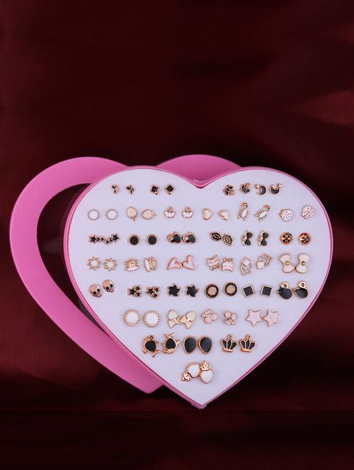 multi colored metal combo's. earring - 16580703 - Very Small Image - 1