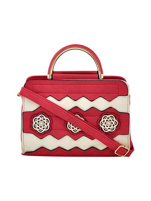 pink leatherette (pu)  handbag - 16584528 - Very Small Image - 1