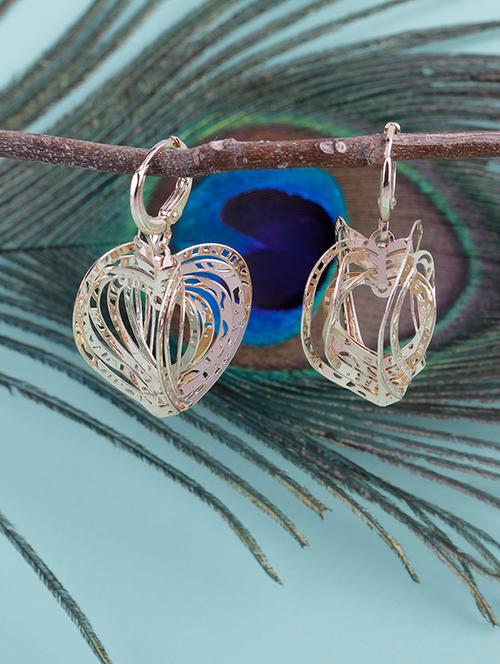 gold metal balli earring - 16585787 - Very Small Image - 1