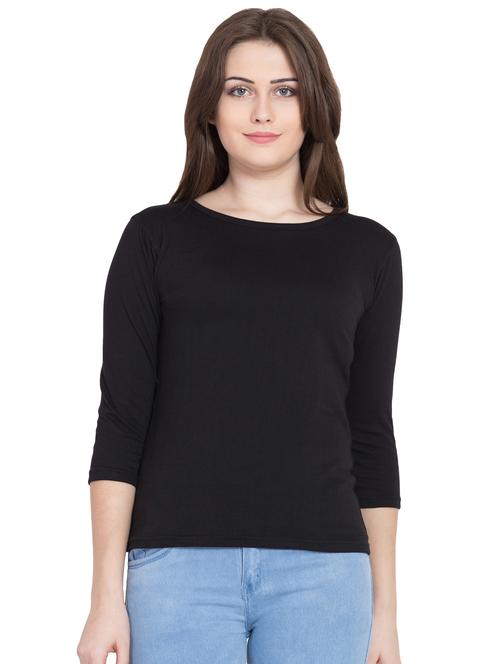 round neck solid tee - 16585863 - Very Small Image - 1
