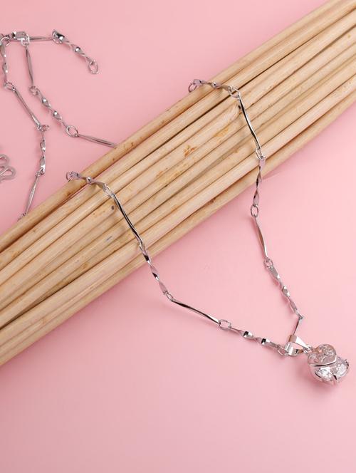 Silver Plated Pendant - 16585895 - Very Small Image - 1