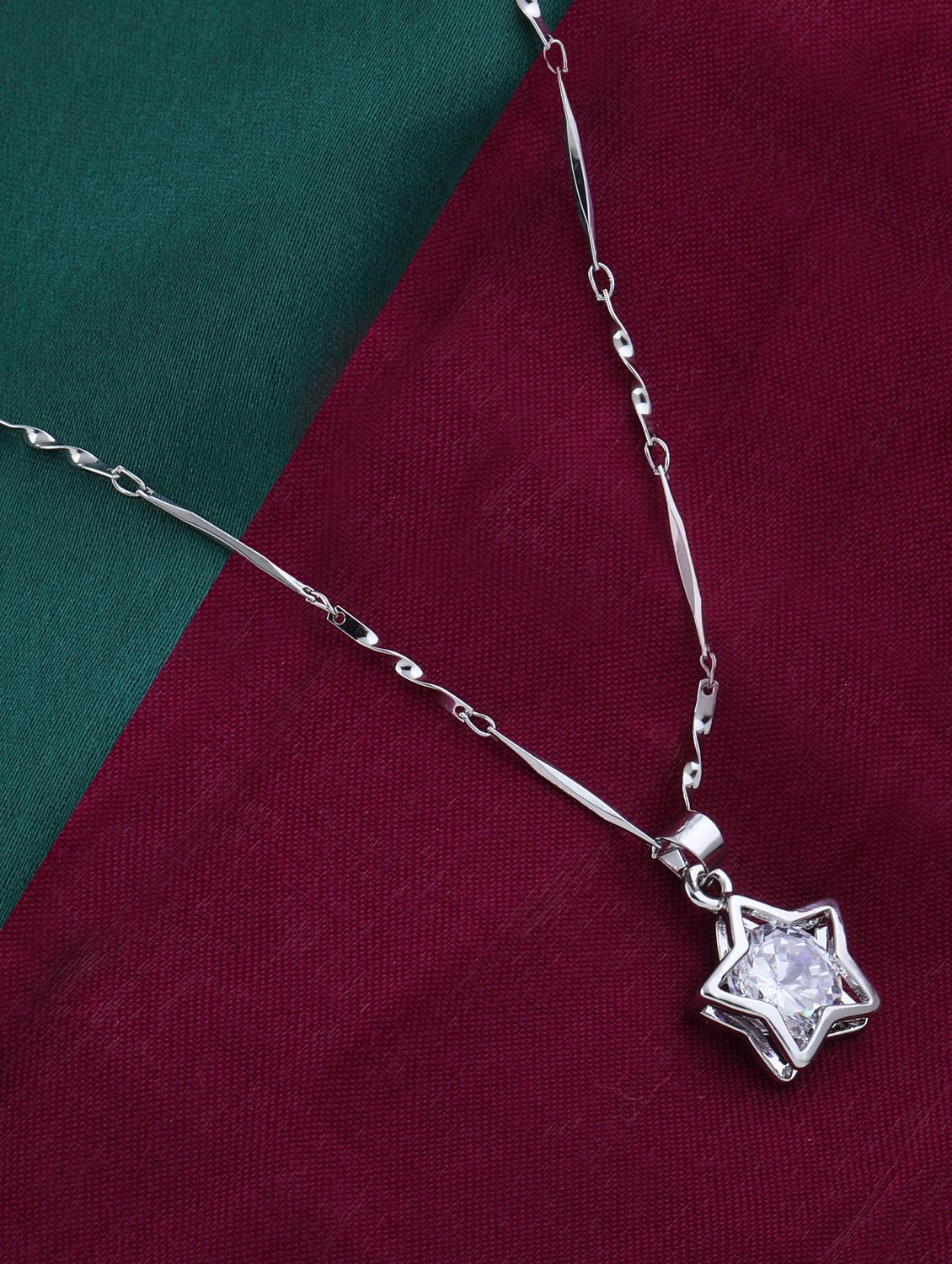 silver plated pendant - 16585902 - Standard Image - 3
