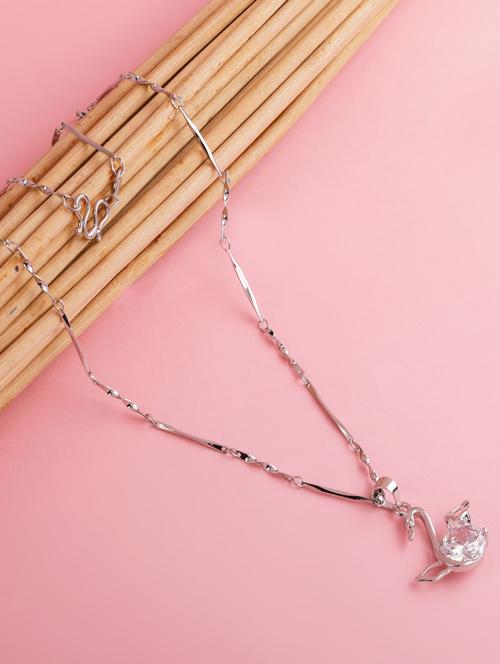 Silver Plated Pendant - 16585913 - Very Small Image - 1