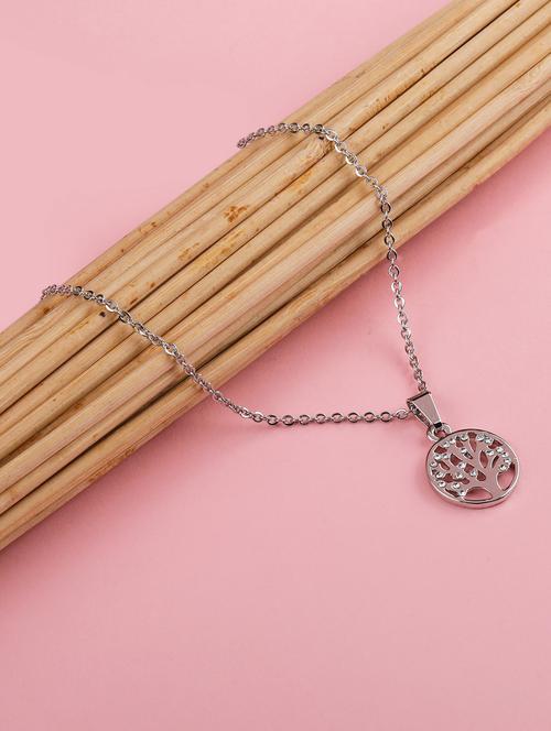 silver metal pendant - 16586044 - Very Small Image - 1