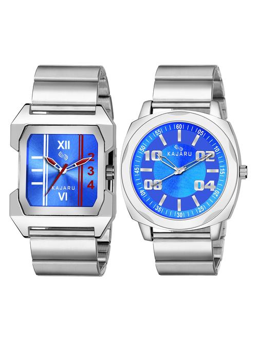kajaru set of 2 analog watches-(kjr_45_49) - 16586172 - Very Small Image - 1