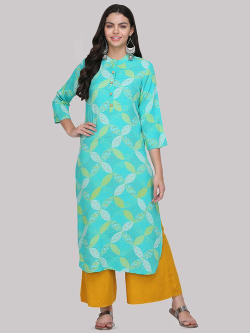 women's straight kurta - 16587131 - Very Small Image - 1