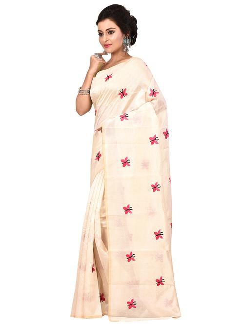 quirky embroidered saree - 16590636 - Very Small Image - 1