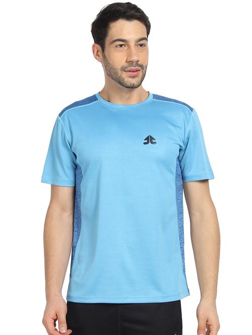 blue solid t-shirt - 16590789 - Very Small Image - 1