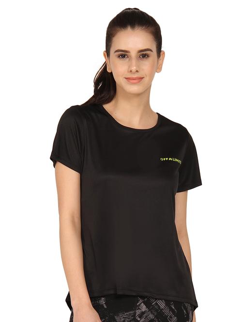 round neck solid tee - 16591221 - Very Small Image - 1