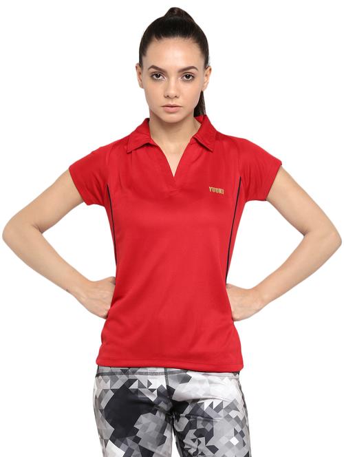 raglan sleeved contrast piping tee - 16591247 - Very Small Image - 1