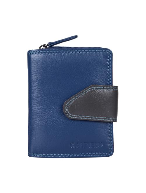 blue leather wallet - 16592016 - Very Small Image - 1