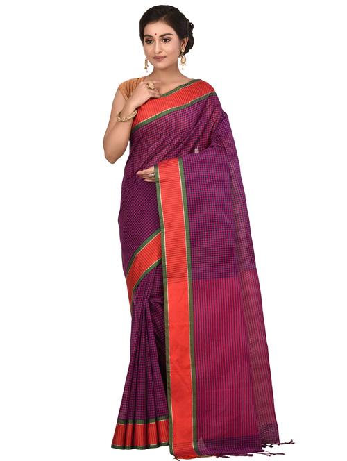 tant handloom saree - 16592061 - Very Small Image - 1