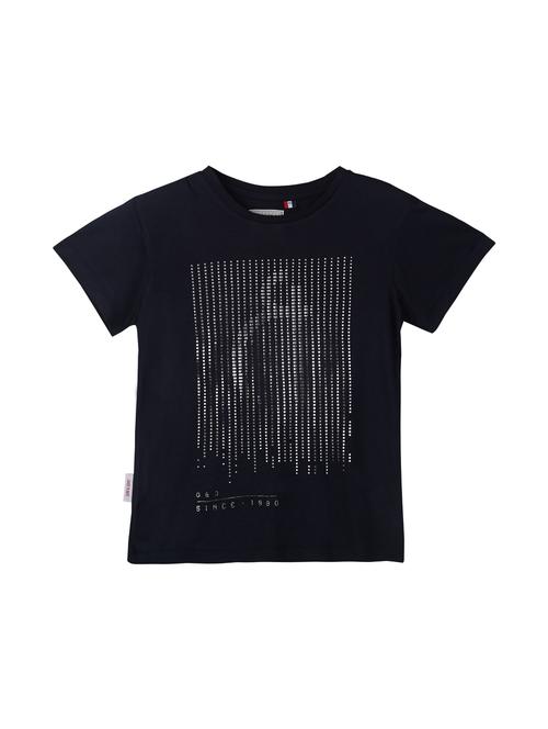 round neck quirky print t-shirt - 16593519 - Very Small Image - 1