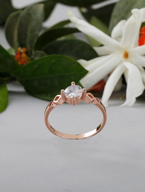 copper metal finger  ring - 16595128 - Very Small Image - 1