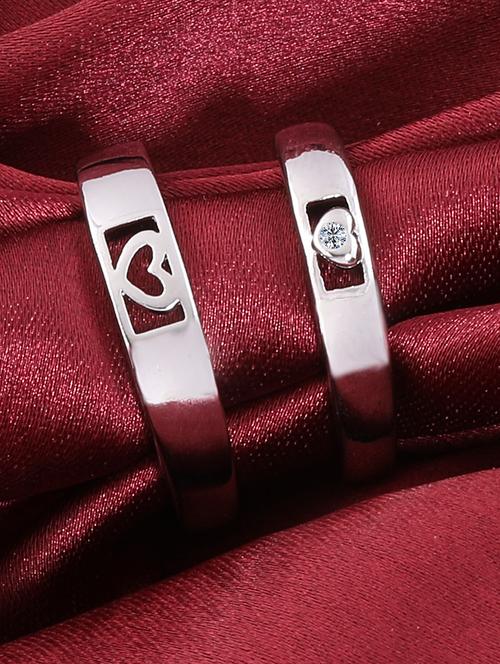 silver tone hand ring - 16600207 - Very Small Image - 1