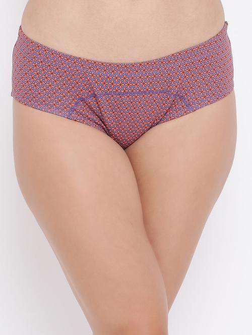 high rise floral  hipster panty - 16602727 - Very Small Image - 1