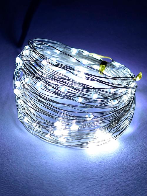 led copper wire string light with adapter   - 16604289 - Very Small Image - 1
