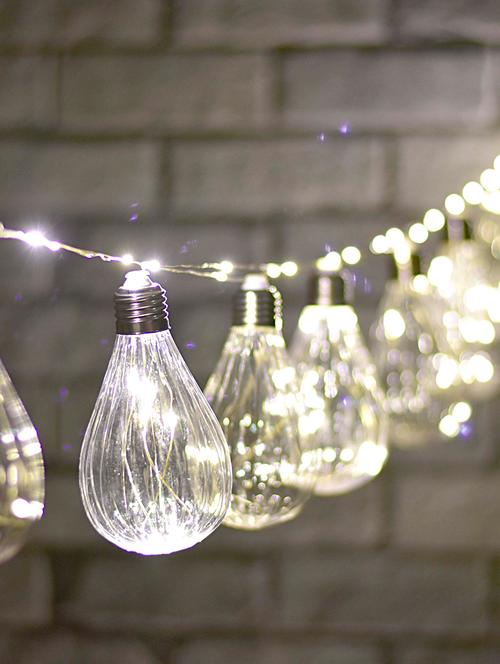 led copper wire big bulb shape decorative string light-8 bulbs  - 16604319 - Very Small Image - 1