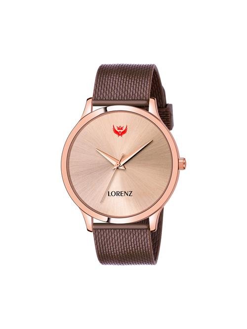 lorenz  round dial analog watch - mk-301k - 16604551 - Very Small Image - 1