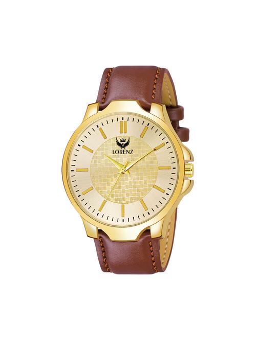 lorenz  round dial analog watch - mk-305k - 16604555 - Very Small Image - 1