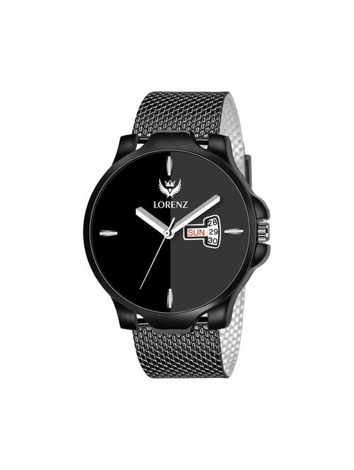 lorenz  round dial analog watch - mk-3015k - 16604565 - Very Small Image - 1